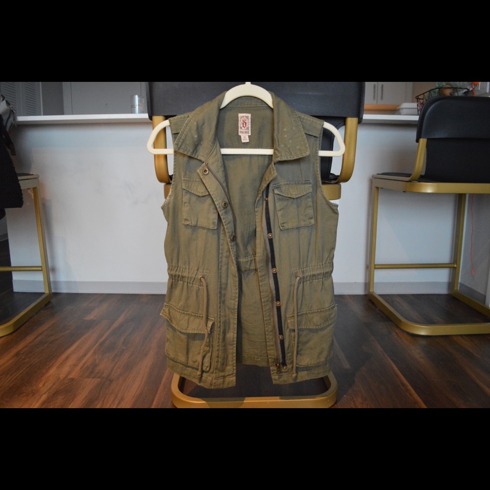 Army Green Vest